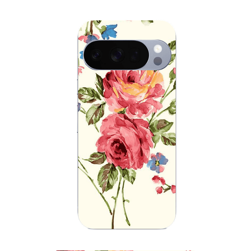 Google Pixel 10 Pro Violet and rose Transparent Silicone TPU Θήκη
